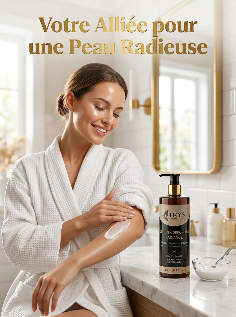 lotion corporelle radiance usage